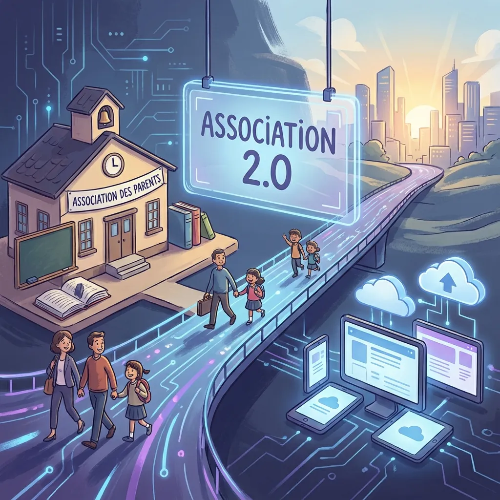 Digitaliser son association de parents d'élèves : Plan d'action 2026