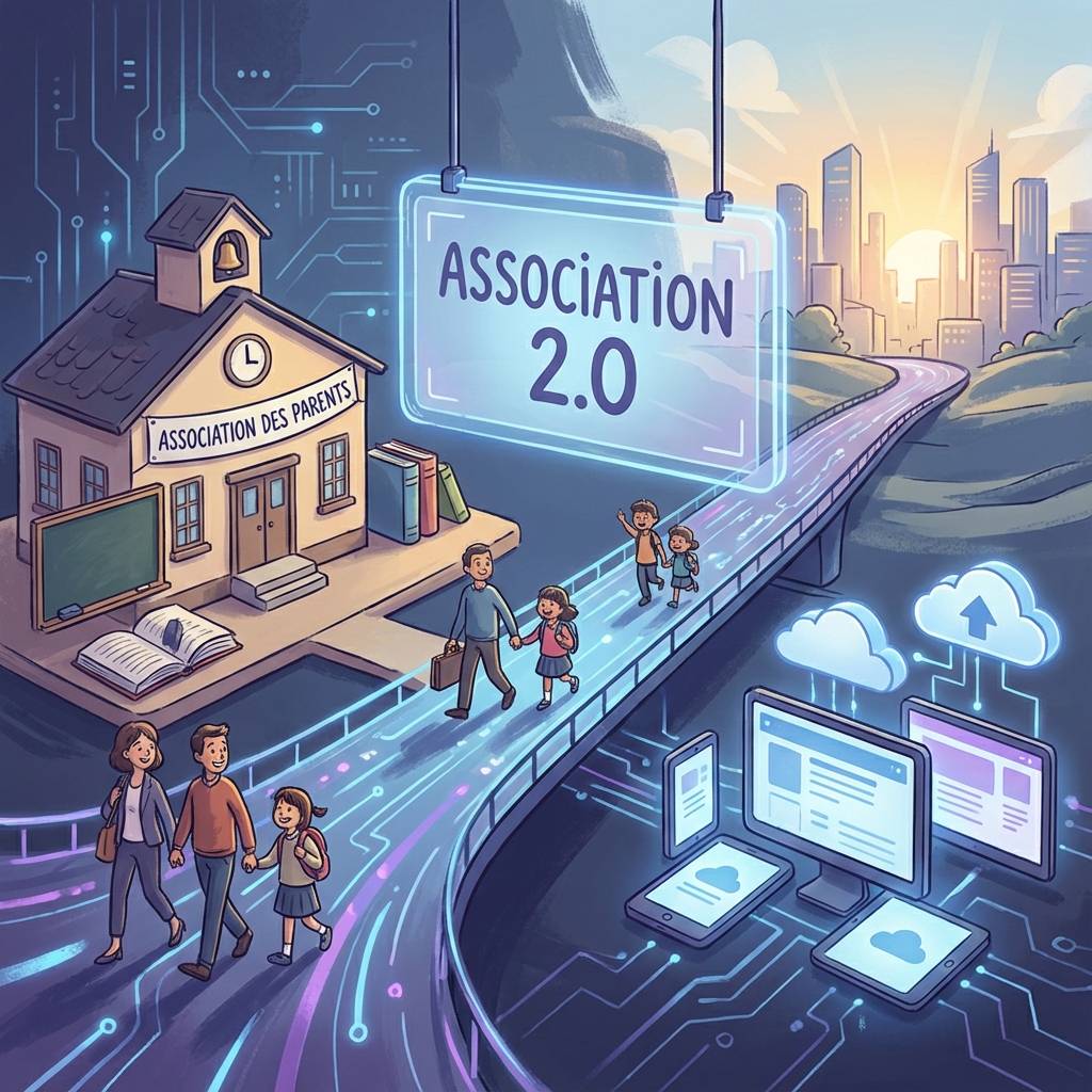 Digitaliser son association de parents d'élèves : Plan d'action 2026